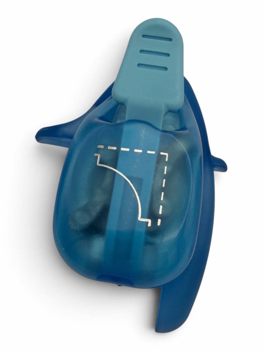 EK Success Corner Punch Paper Crafting Tool Blue